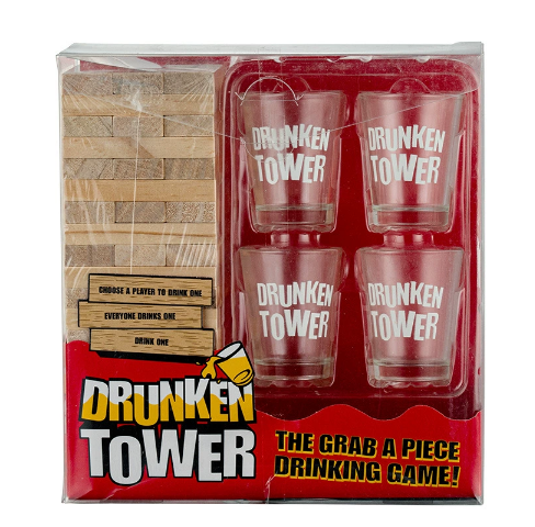 Drunken Tower  Jenga Style Drinking Game