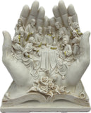 Last Supper Palm Decoration White