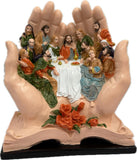 Decorative Last Supper on Palm