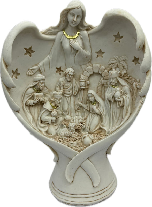 Angel Wings Nativity Home Decoration Main image