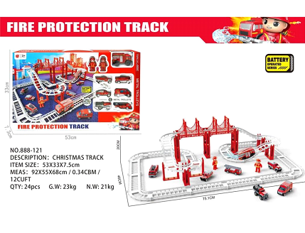 Action Toy – Track / Fire Engine Main image