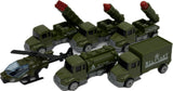 Military Series Toy Car Set 6 Pieces