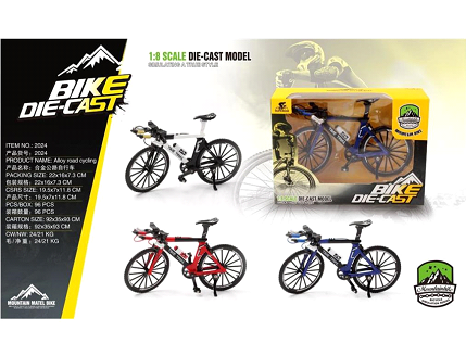 Die-Cast Toy Motorcycle Display Model