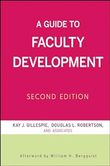 A Guide To Faculty Development Hardcover Main image
