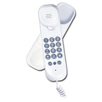 Uniden AS7101 Classic Trimline Telephone White