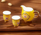 Auratic Porcelain Wine Set - 3-Piece Gift Box