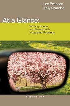 At a Glance: Writing Essays and Beyond with Integrated Readings Paperback Main image