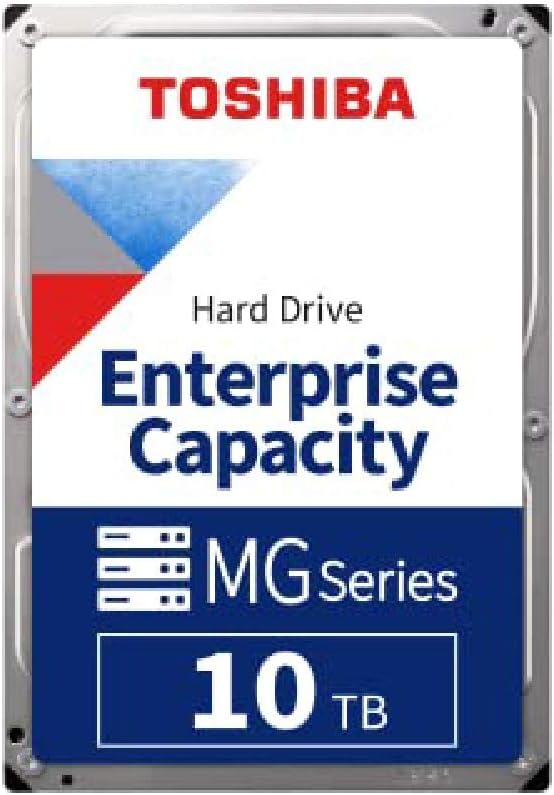 Toshiba Enterprise SATA 7200rpm 512MB Buffer 3.5in Form Factor Internal Hard Drive 10TB MG06ACA10TE Main image
