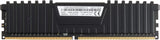 Corsair Vengeance LPX 16GB 2x8GB DDR4 DRAM 2400MHz C14 Memory Kit Black