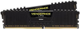 Corsair Vengeance LPX 16GB 2x8GB DDR4 DRAM 2400MHz C14 Memory Kit Black