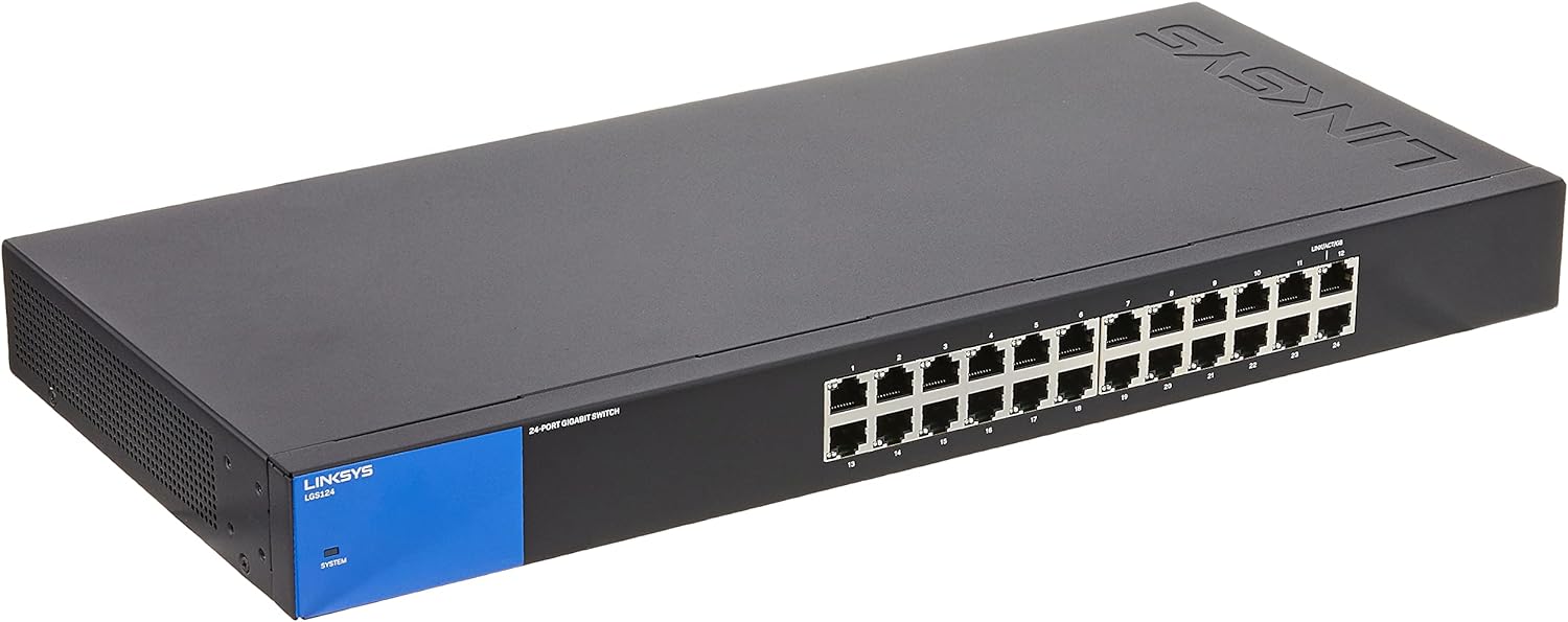 Linksys 24-Port Business Gigabit Switch (LGS124)