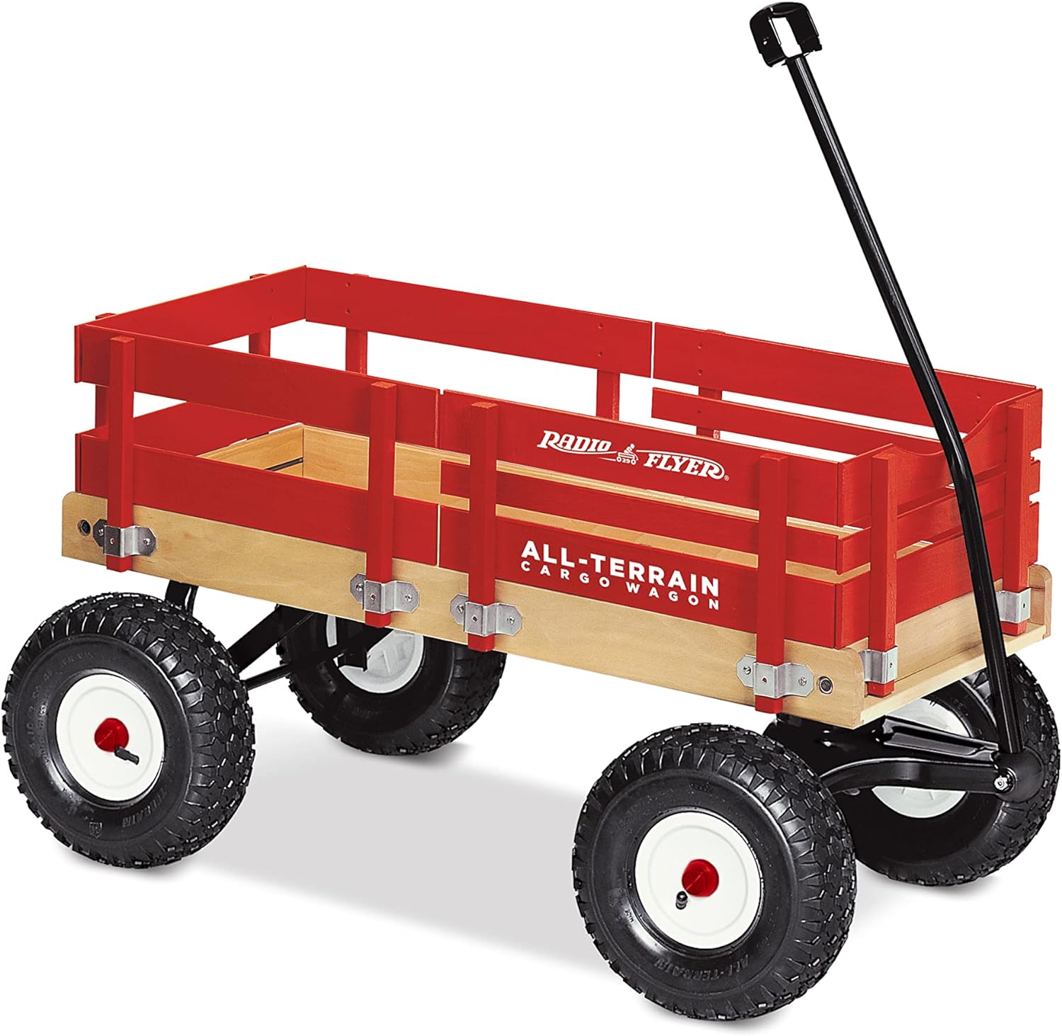 Radio Flyer AllTerrain Cargo Wagon For Kids Garden And Cargo Red Main image