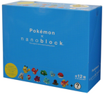 NANOBLOCK NBMPM 01S Mini Pokémon Collection Volume 1, Box of 12 Pieces