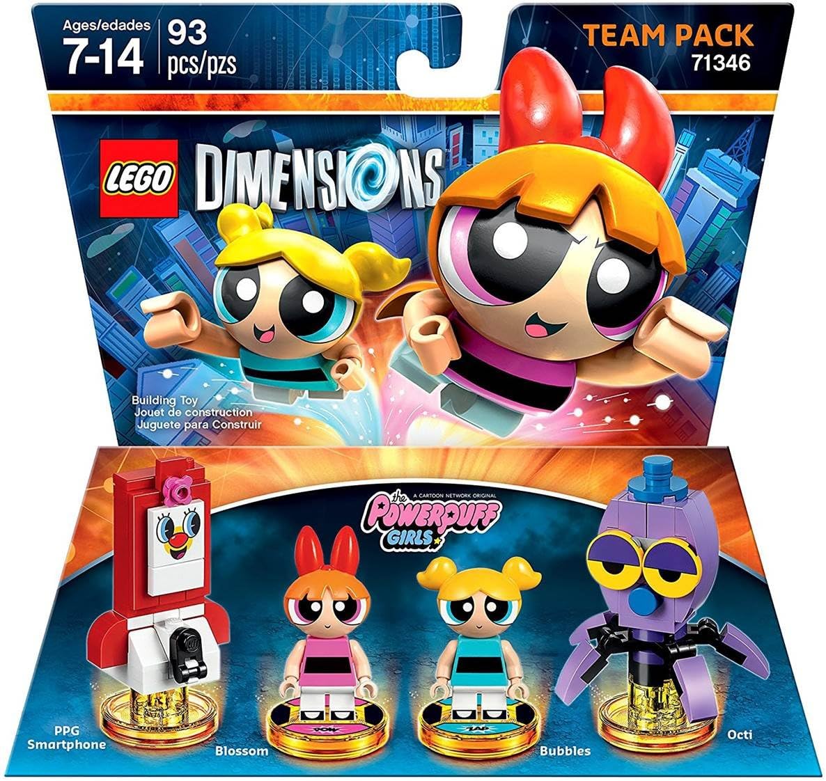 Lego Dimensions 71346 Team Pack The PowerPuff Girls Video Game Toy Main image