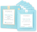 FOREO Make My Day UFO Activated Facial Mask for Dry Dehydrated Skin, 7 pack, Moisturizing & Anti-pollution, Hyaluronic Acid & Red Algae, Clean Formula, Cruelty-free, Compatible with all UFO devices