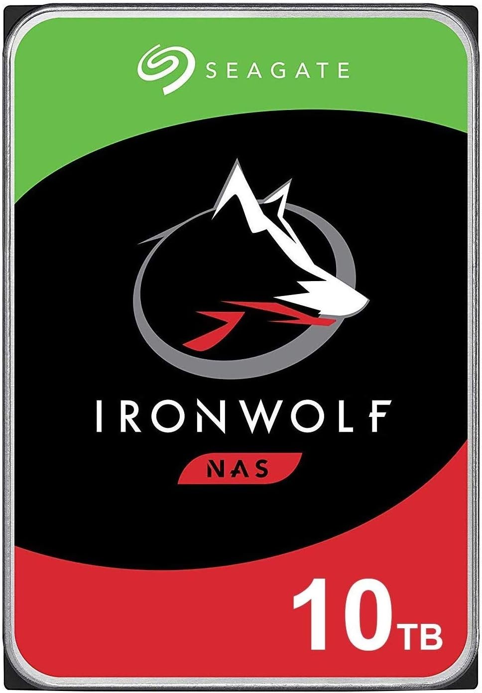 Seagate ST10000VN0008 IronWolf Internal Hard Drive 10TBin 3.5in Main image