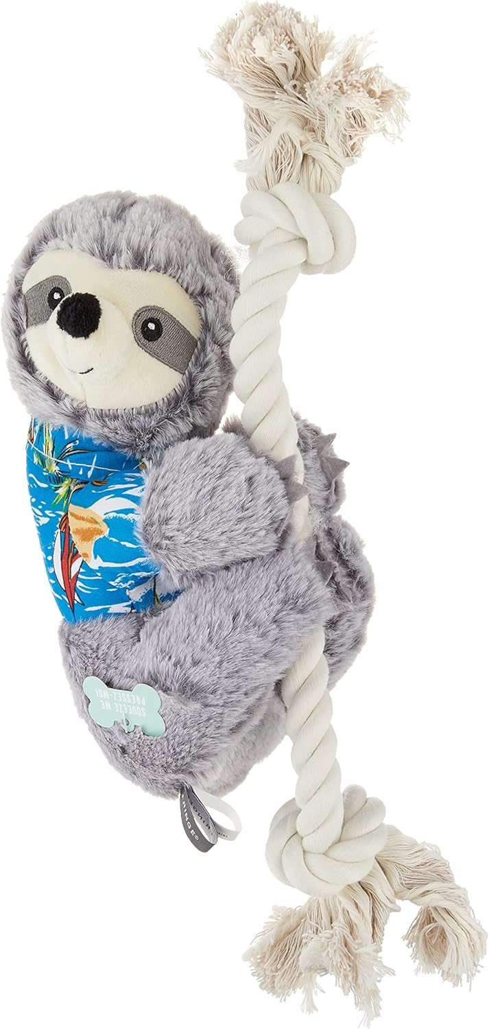 Fringe Studio Dog Toy Sloth With Squeaker Main image