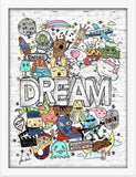 Poster Hub Dream Doodles Art By Iris Kuah Art Decor