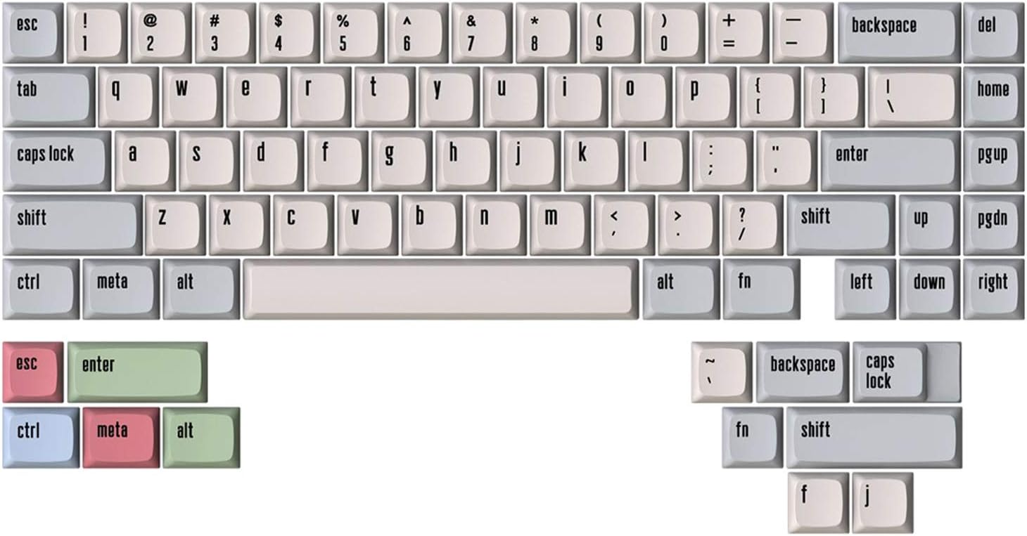 DROP MDX319912 MiTo XDA Canvas Keycap Set
