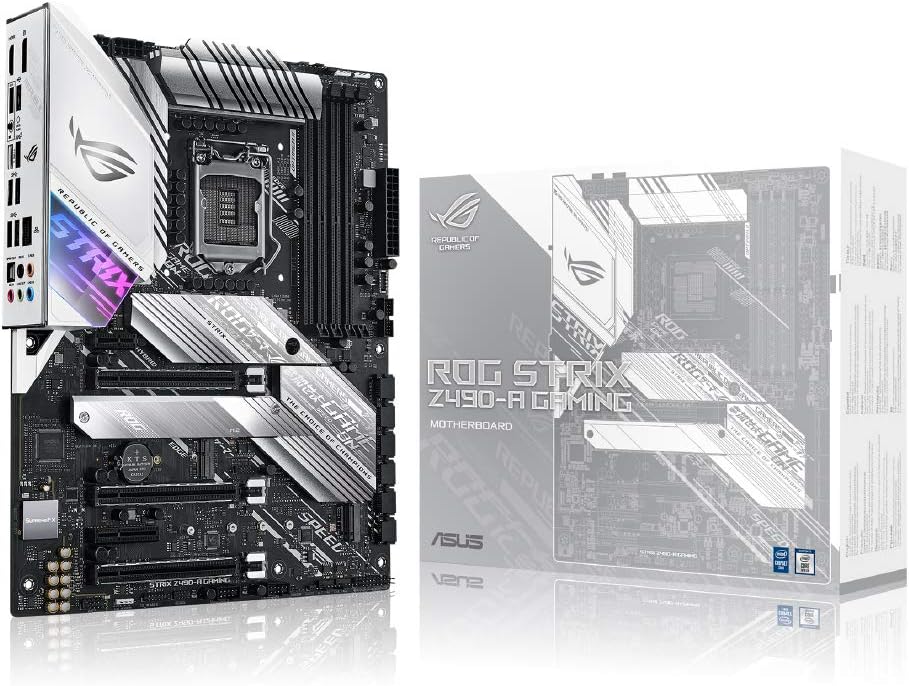 Asus ROG STRIX Z490-A Gaming Motherboard Main image