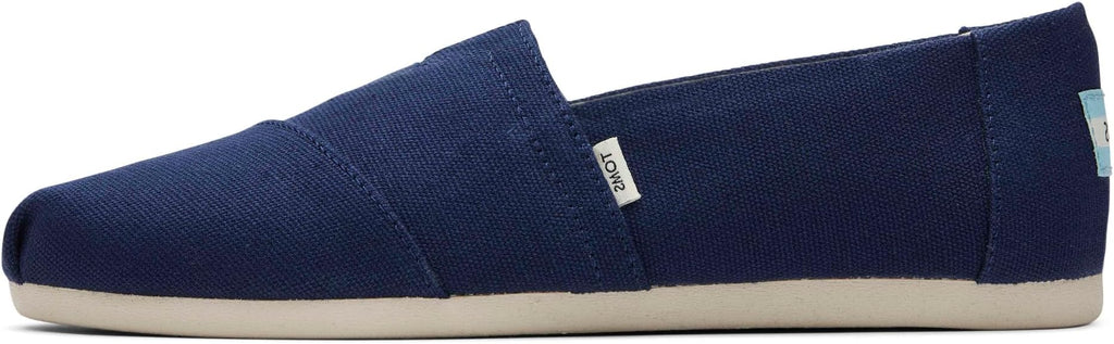 TOMS Women's Recycled Cotton Canvas Espadrille Flat Loafers