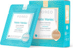 Matte Maniac Advanced Collection 2.0 UFO-Activated Facial Mask - Hydrating Facial - Beauty & Personal Care - Witch Hazel & Charcoal - For All Skin Types & Blemish-prone - Oily Skin - 6 pcs in Pack
