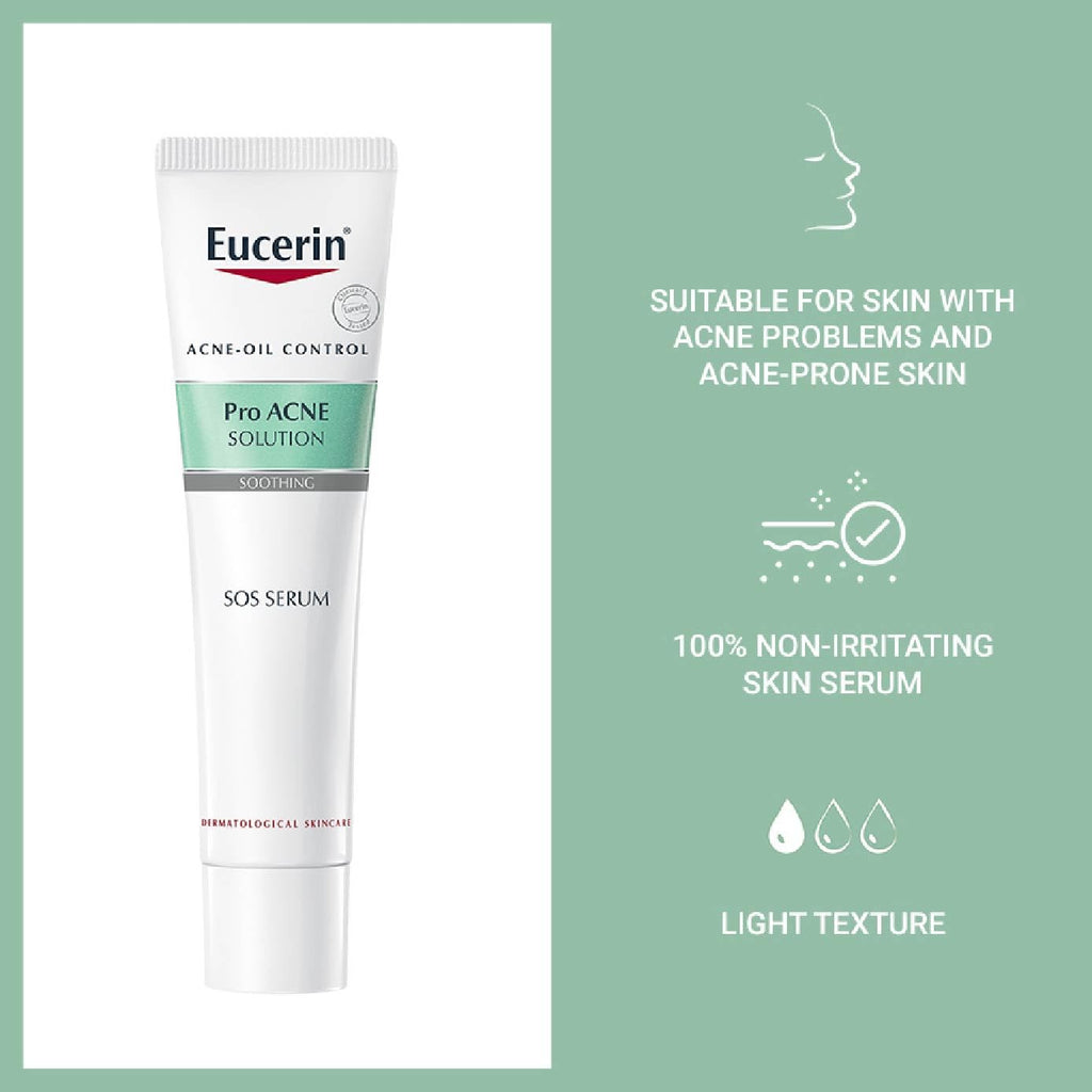Eucerin ProACNE Solution SOS Serum 40ml, Anti Acne, Acne Prone Skin