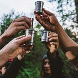 Stanley Stainless Steel Shot Glass and Flask  Outdoor Adventure Pack