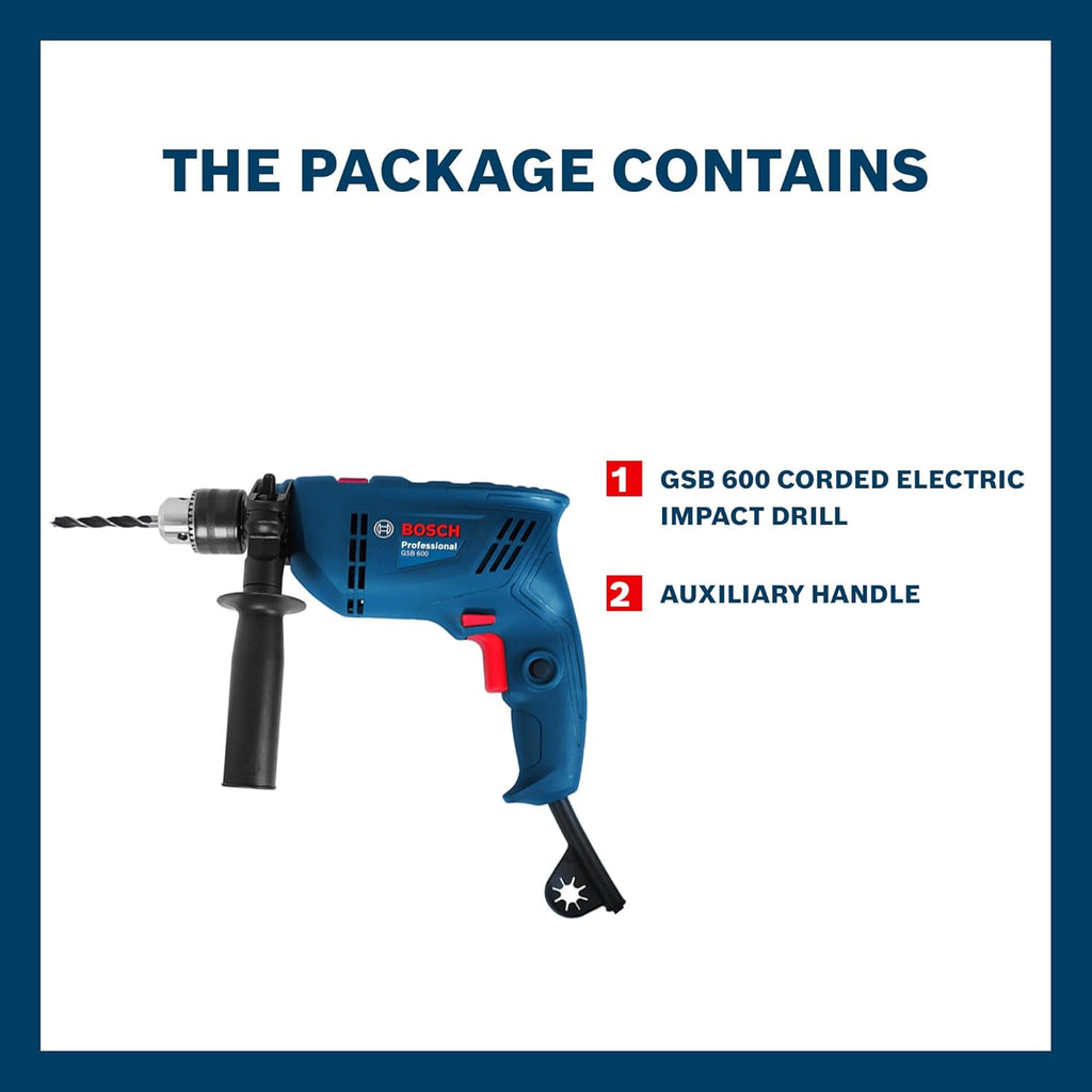 Bosch Gsb 600 Corded Electric Impact Drill