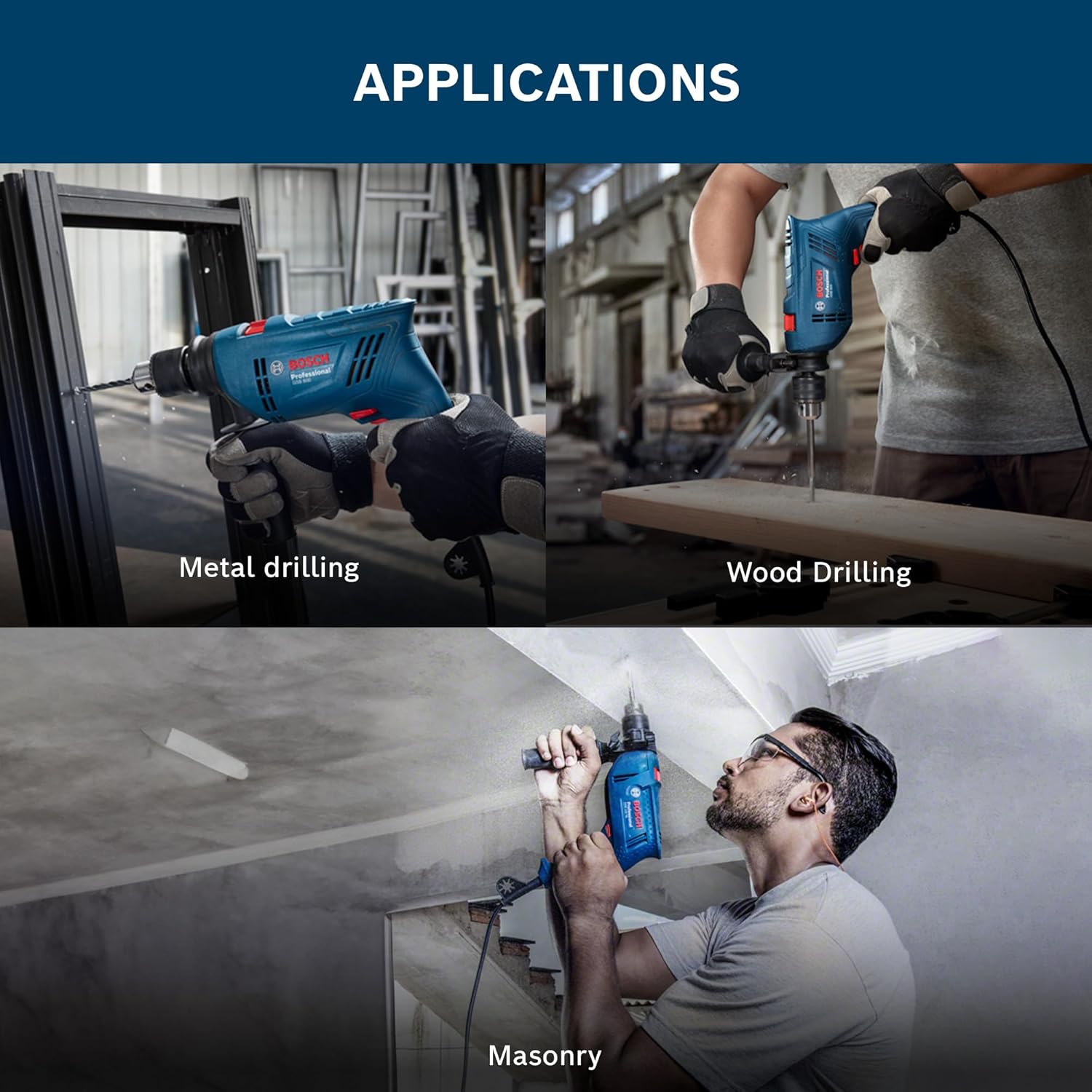 Bosch Gsb 600 Corded Electric Impact Drill