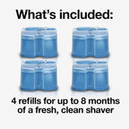 Braun Clean & Renew Refill  Pack of 4