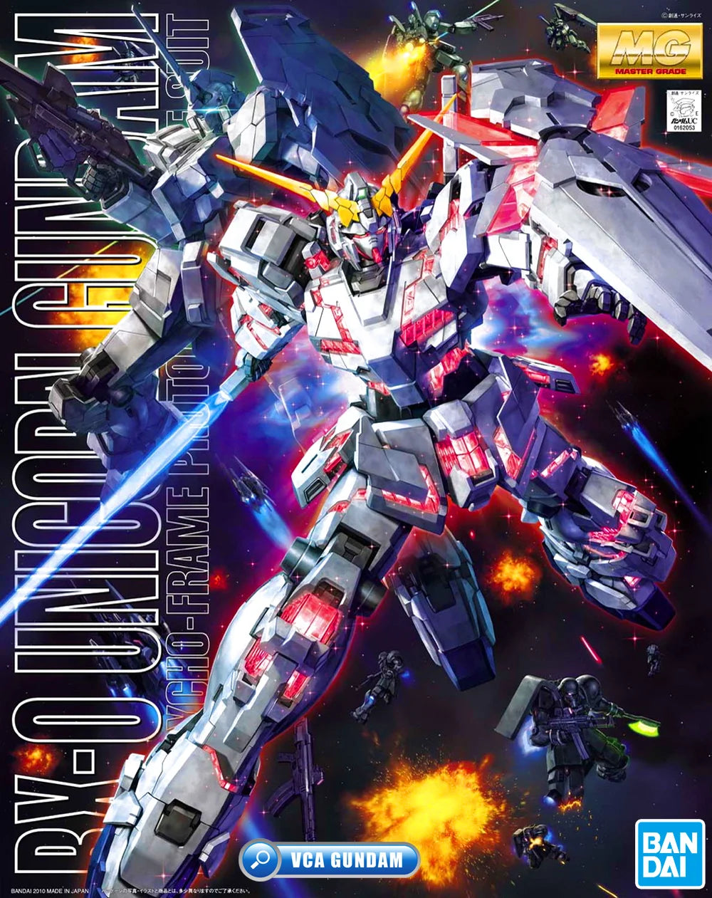 Bandai MG RX-0 Unicorn Gundam