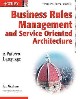 Business Rules Management and Service Oriented Architecture: A Pattern Language Main image