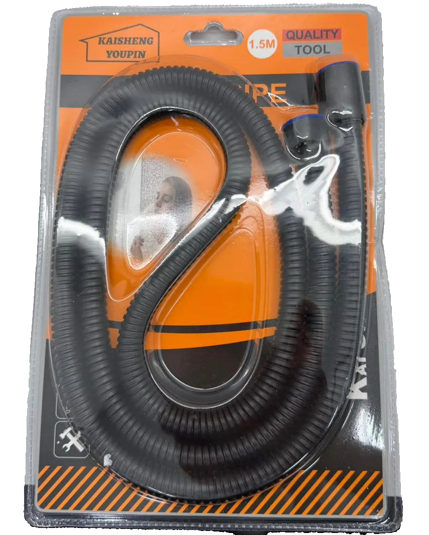 Black Bidet Hose 1.5 Meter Main image