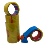 Packing Tape 6pc Set with Cutter 45mm x 5m
