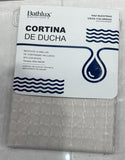 Bathlux 60820 Shower Curtain Khaki 1.8X1.8