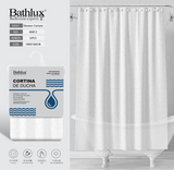 Bathlux 60812 Shower Curtain White 1.8X1.8