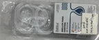 Bathlux 30016 Clear Plastic Shower Curtain Rings