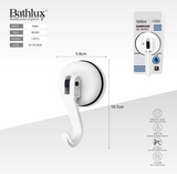 Bathlux 90203 Suction Hook White