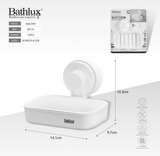 Bathlux 30132 Suction Cup Soap Dish