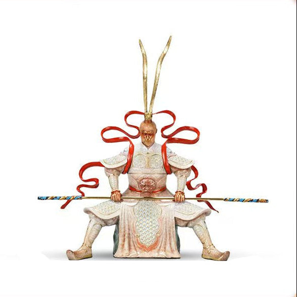 Brass Sun Wukong Wide Legs Statue 40 x 25 x 50 cm Main image