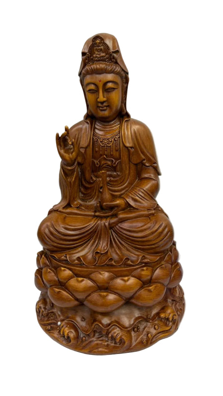 Resin Guanyin Statue 35cm Main image