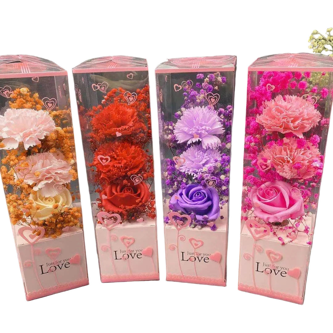 Carnation Rose Flower Gift Main image