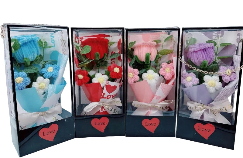 Flower Gift Rose Daisy Furry