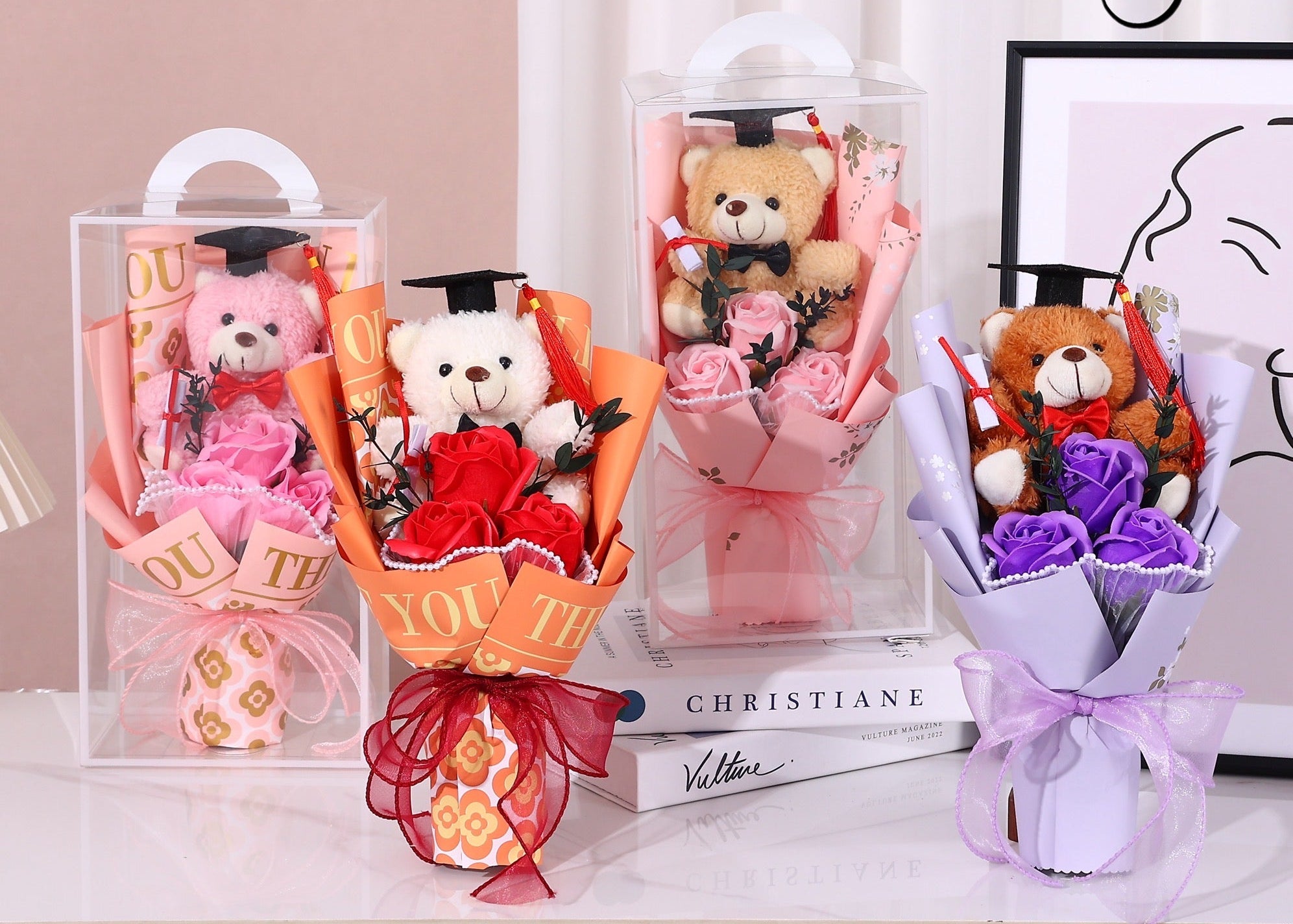 Flower Gift Graduation Rose Main image