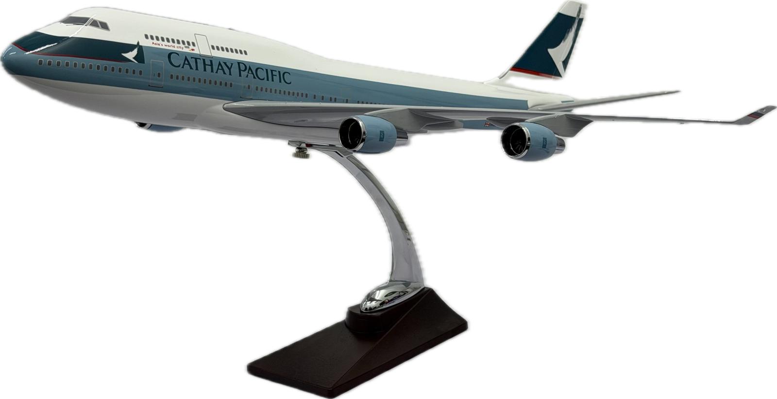 Cathay Pacific Die Cast Boeing 747-400 Model 33cm Main image