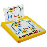 Kids Magnetic Mosaic Peg Board Set
