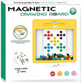 Kids Magnetic Drawing Board with Colour Pegs