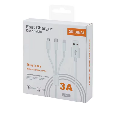 3 in 1 Fast Charging Data Cable