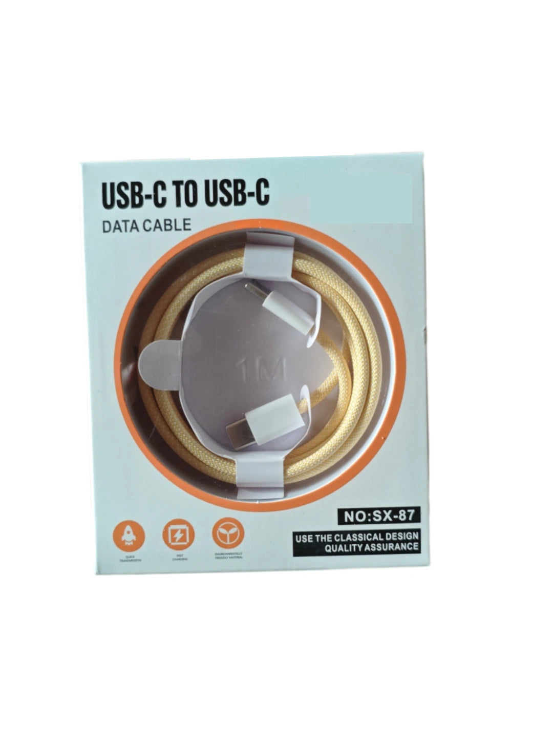 USB-C to USB-C Data Cable 1m